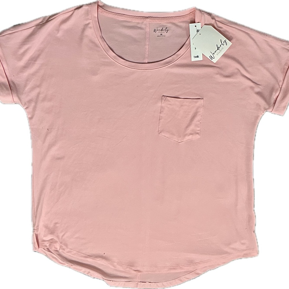 ‼️ 5 for $25 ‼️ Wonderly Studio Soft Pink Top
